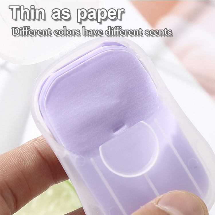 Großhandel Tragbare Papierseifenblätter & OEM