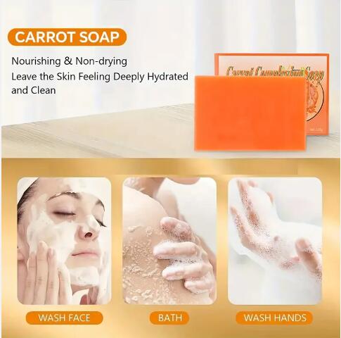 Maßgeschneiderte Karotten-Teintseife – Großhandel