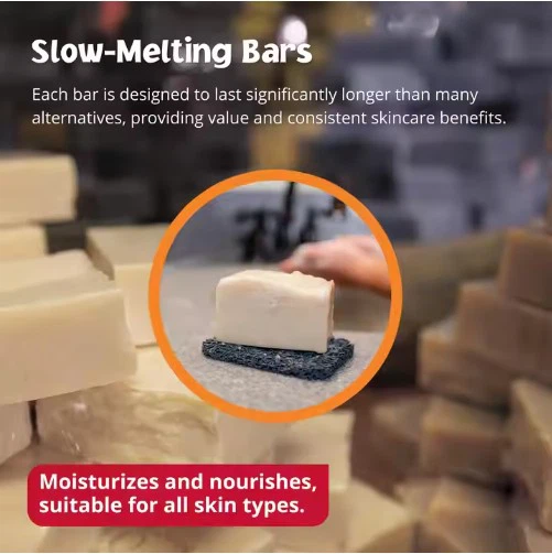 Kaltverseifte Ziegenmilchseife Mit Eigenmarke