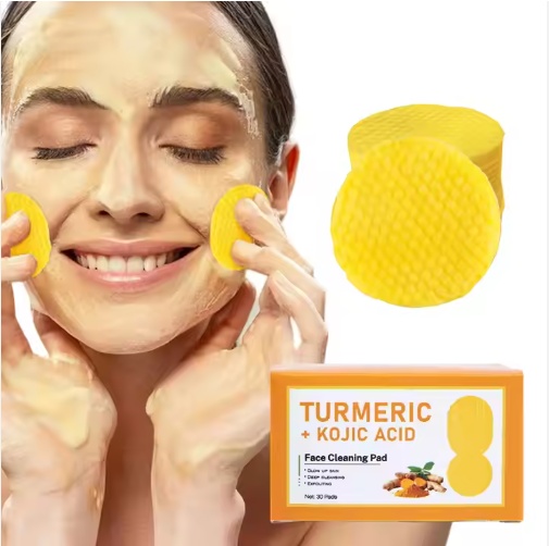 Kurkuma-Kojinsäure-Pads – Private Label