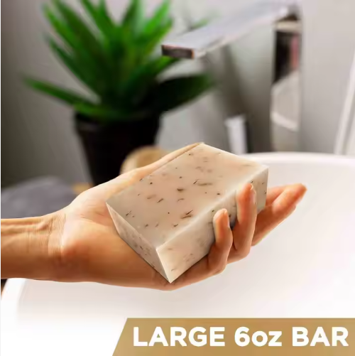 Seife mit Honig und Hafer