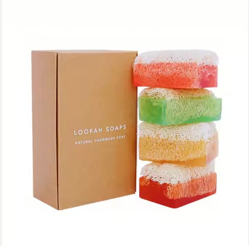 Private Label Loofah Seifenbar