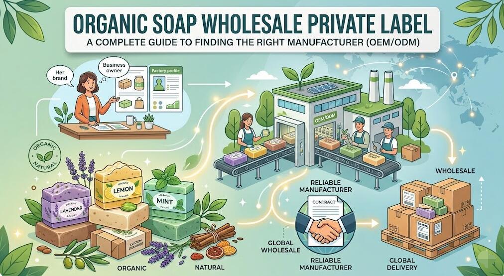 Organic Soap Wholesale Private Label: A Complete Guide To Sourcing, Branding, And Scaling